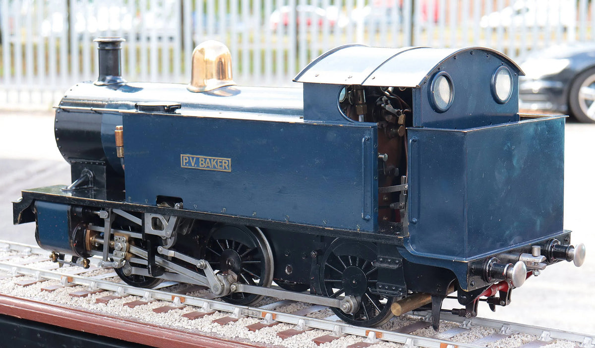 3 1/2 inch gauge "PV Baker" 0-6-0T