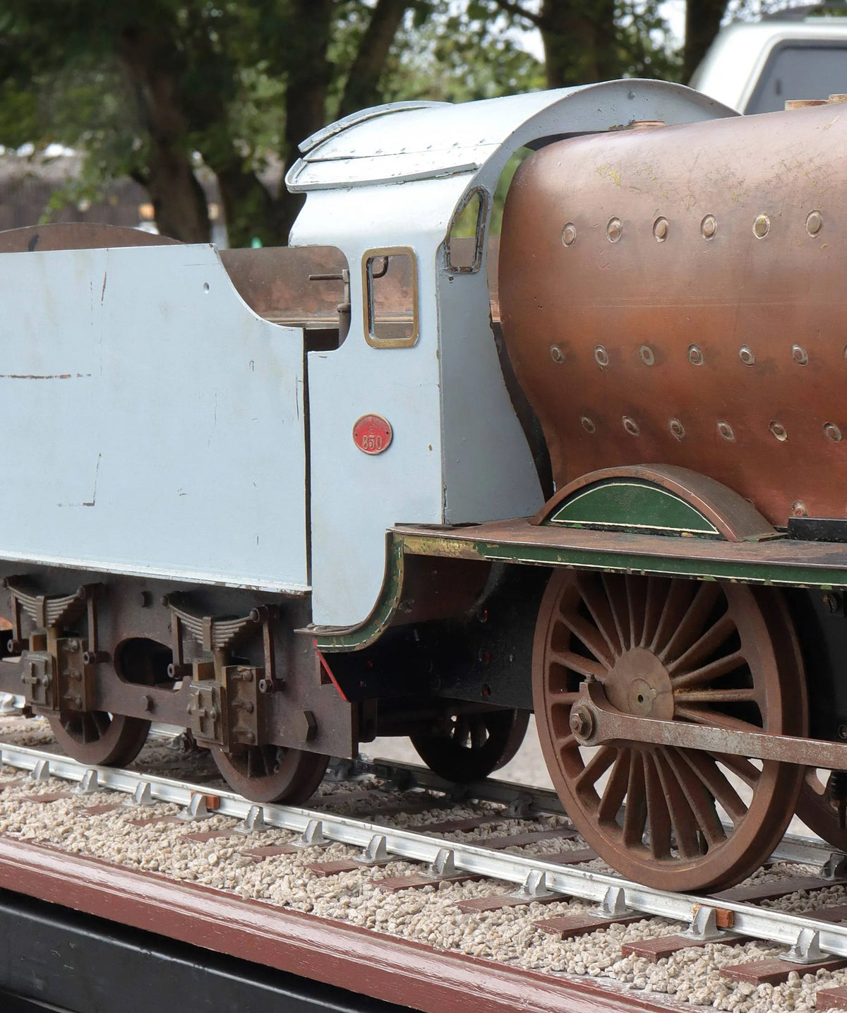 3 1/2 inch gauge Greenly "Lord Nelson" 4-6-0