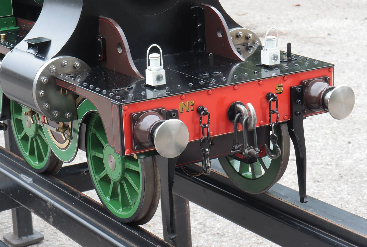 7 1/4 inch gauge GNR Stirling 8 foot Single No.5
