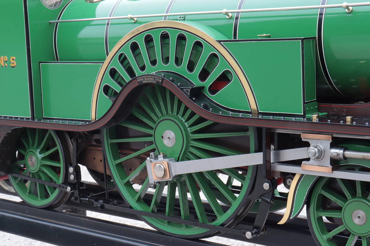 7 1/4 inch gauge GNR Stirling 8 foot Single No.5