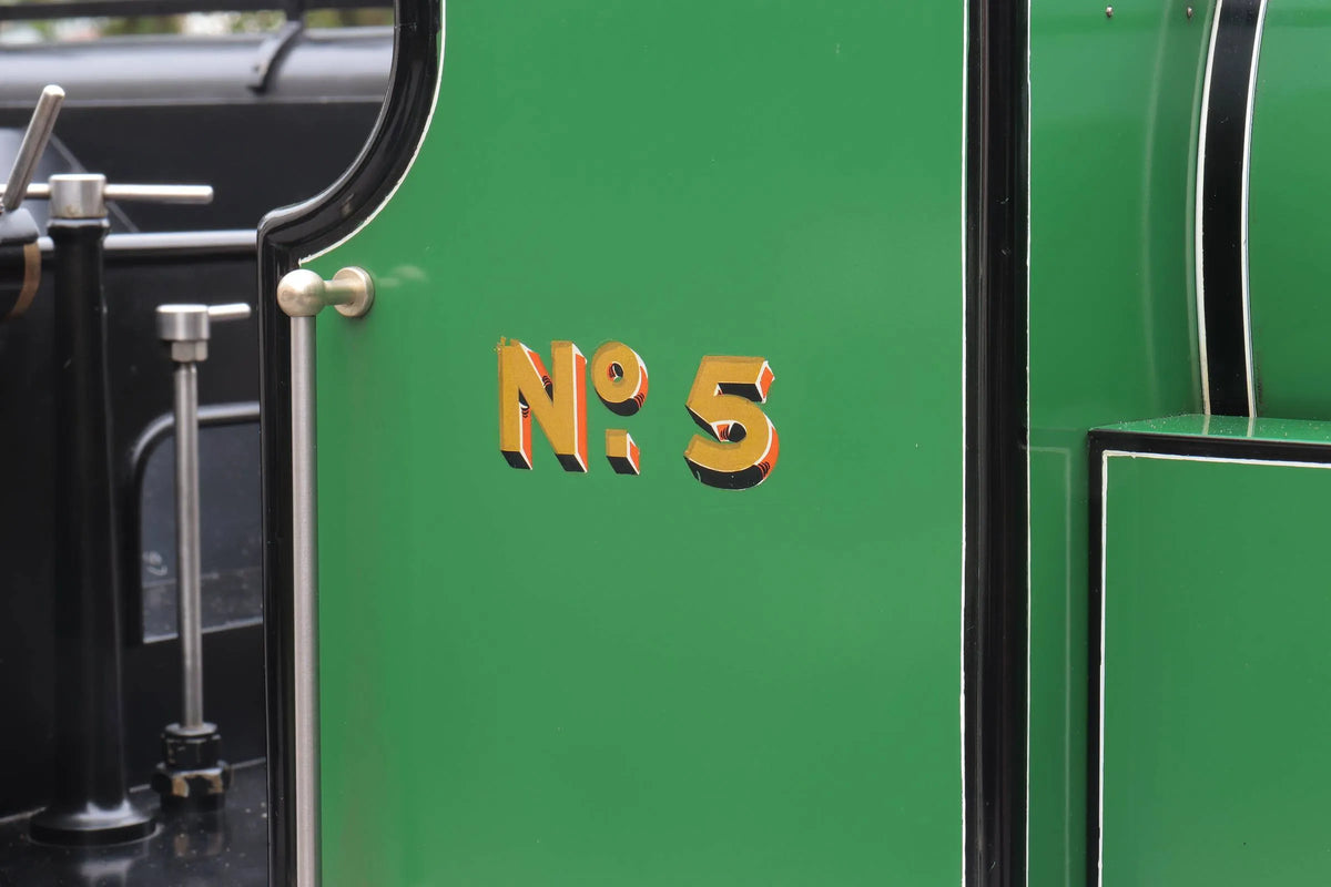 7 1/4 inch gauge GNR Stirling 8 foot Single No.5