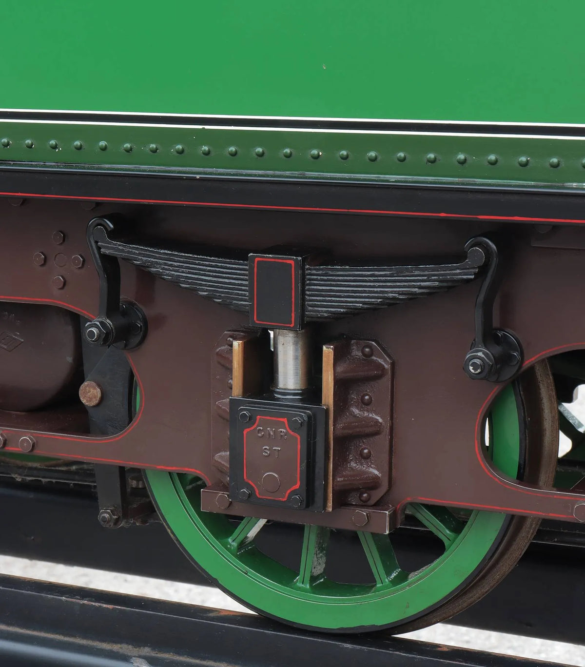 7 1/4 inch gauge GNR Stirling 8 foot Single No.5