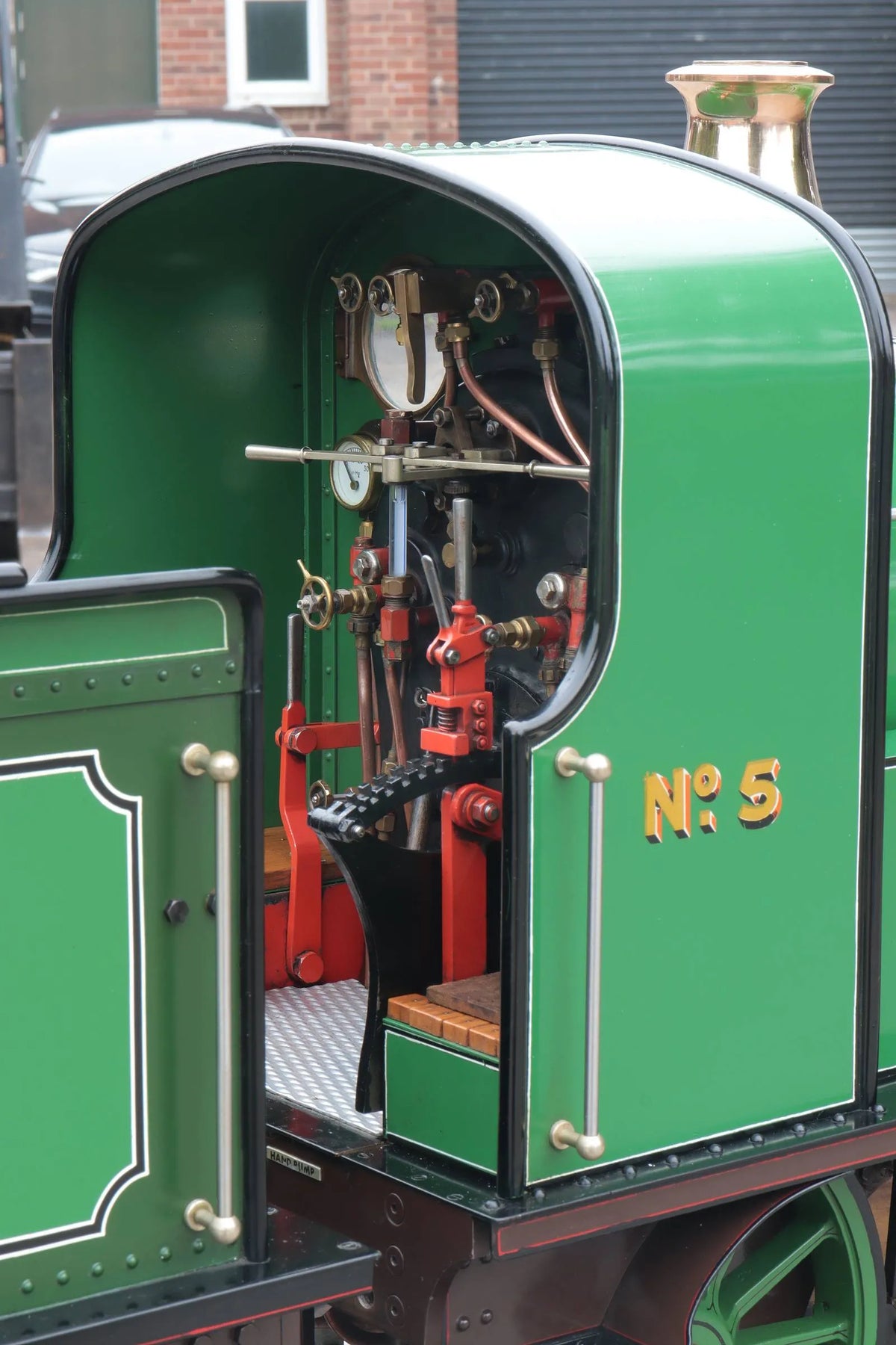 7 1/4 inch gauge GNR Stirling 8 foot Single No.5