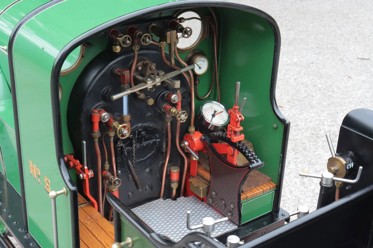 7 1/4 inch gauge GNR Stirling 8 foot Single No.5