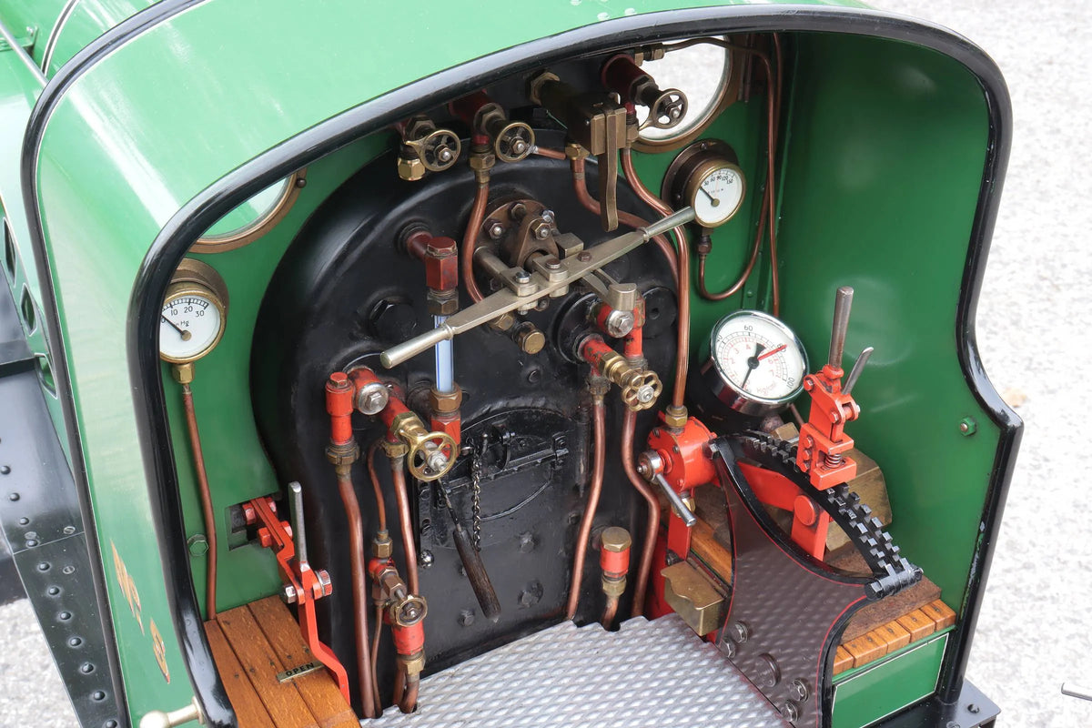 7 1/4 inch gauge GNR Stirling 8 foot Single No.5