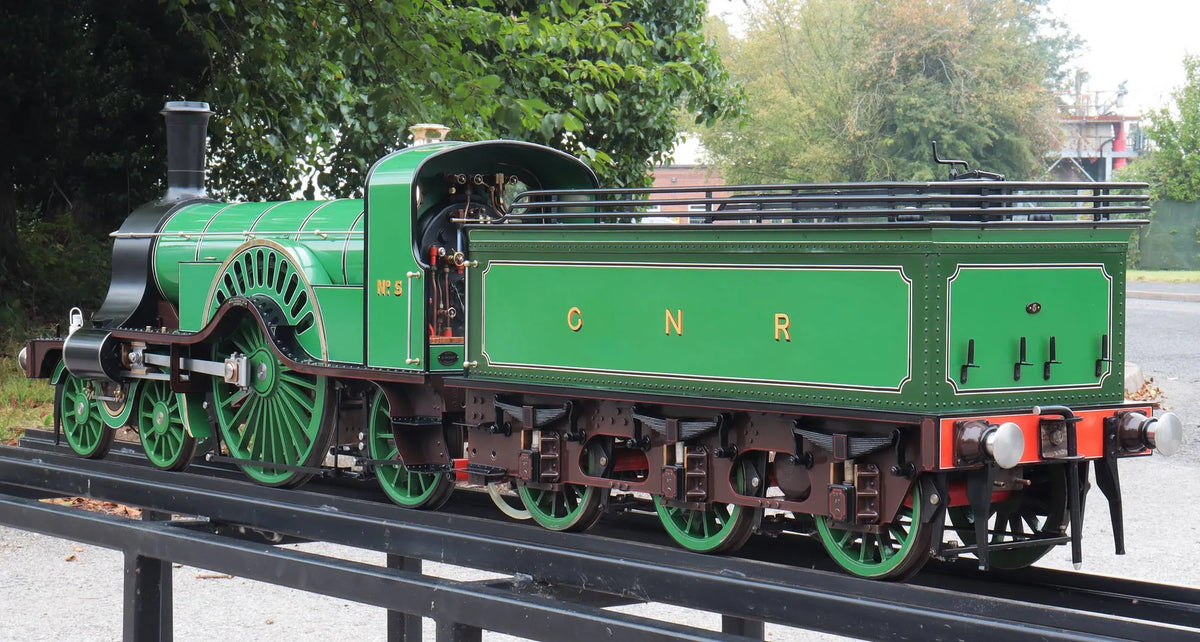 7 1/4 inch gauge GNR Stirling 8 foot Single No.5