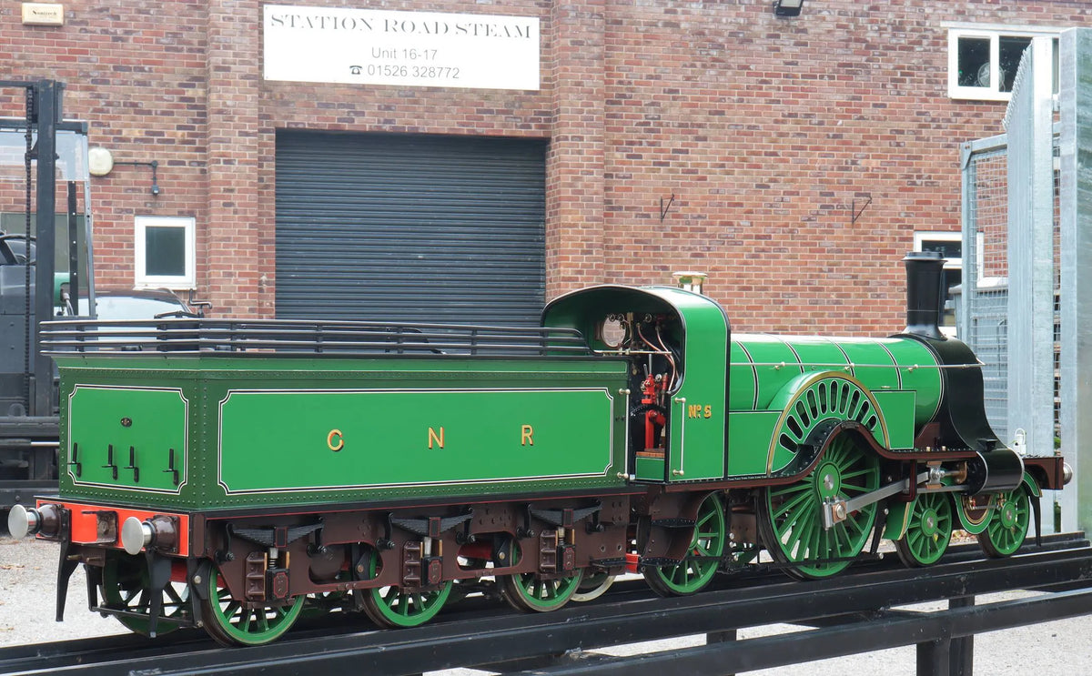 7 1/4 inch gauge GNR Stirling 8 foot Single No.5