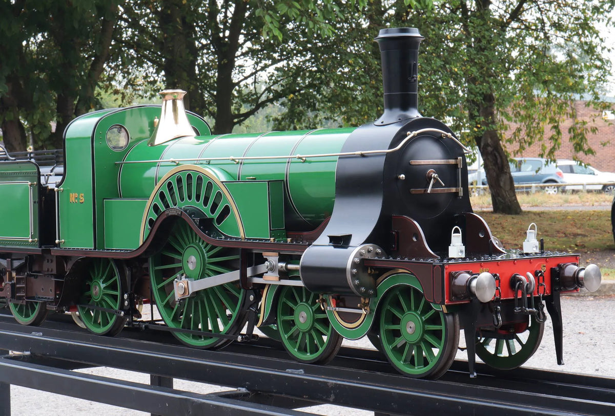 7 1/4 inch gauge GNR Stirling 8 foot Single No.5
