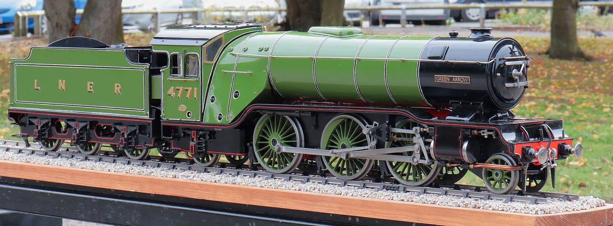 2 1/2 inch gauge LNER 2-6-2 "Green Arrow"