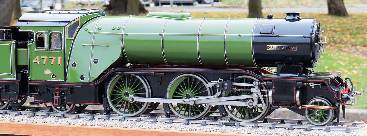 2 1/2 inch gauge LNER 2-6-2 "Green Arrow"