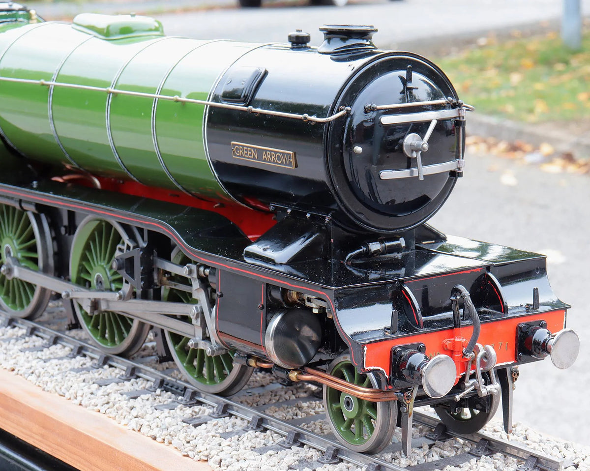 2 1/2 inch gauge LNER 2-6-2 "Green Arrow"