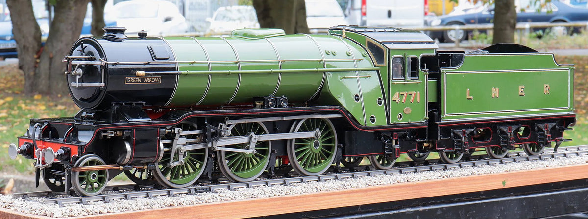 2 1/2 inch gauge LNER 2-6-2 "Green Arrow"