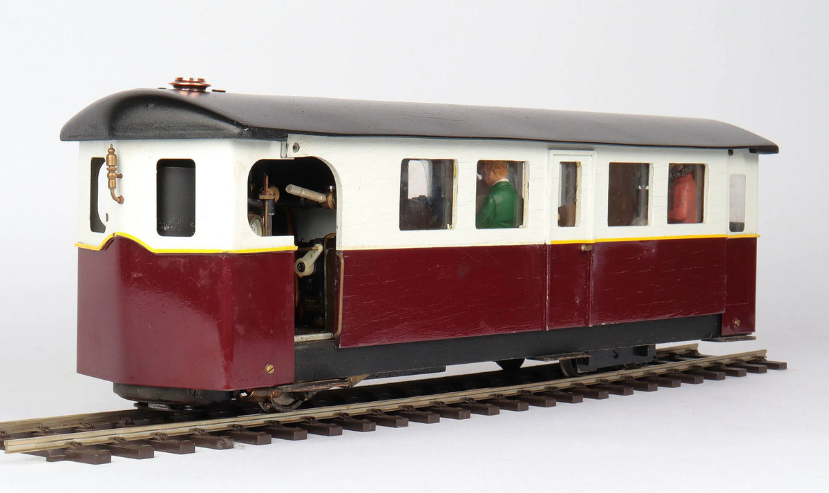 Narrow gauge 1 steam railbus