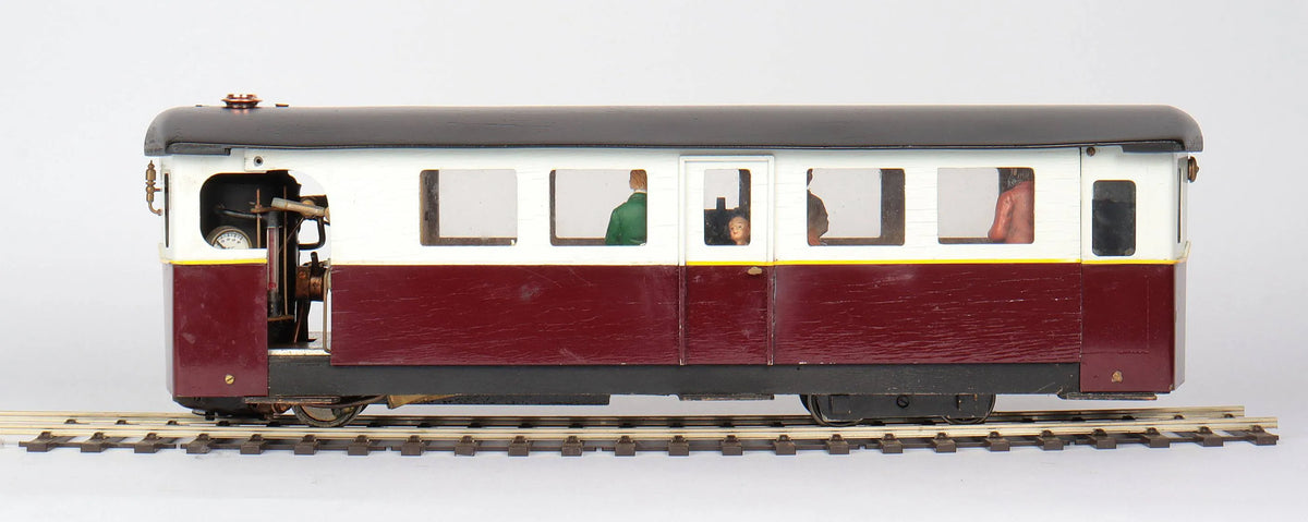 Narrow gauge 1 steam railbus