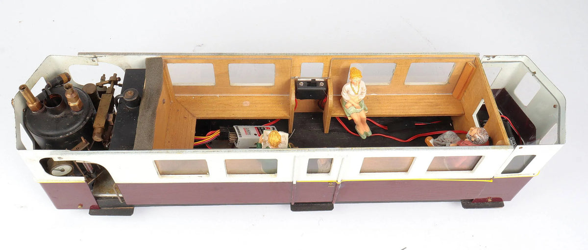 Narrow gauge 1 steam railbus