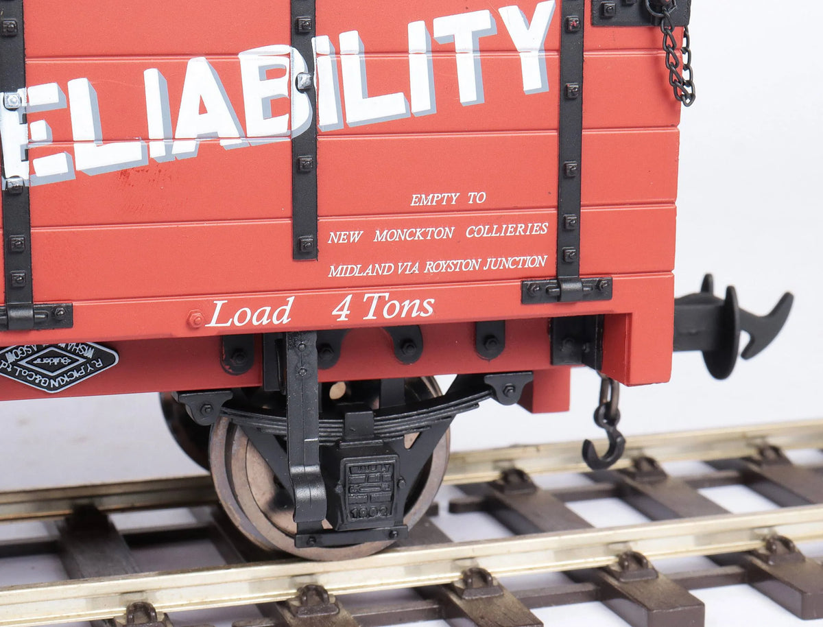 Pair of 45mm gauge private owner open wagons