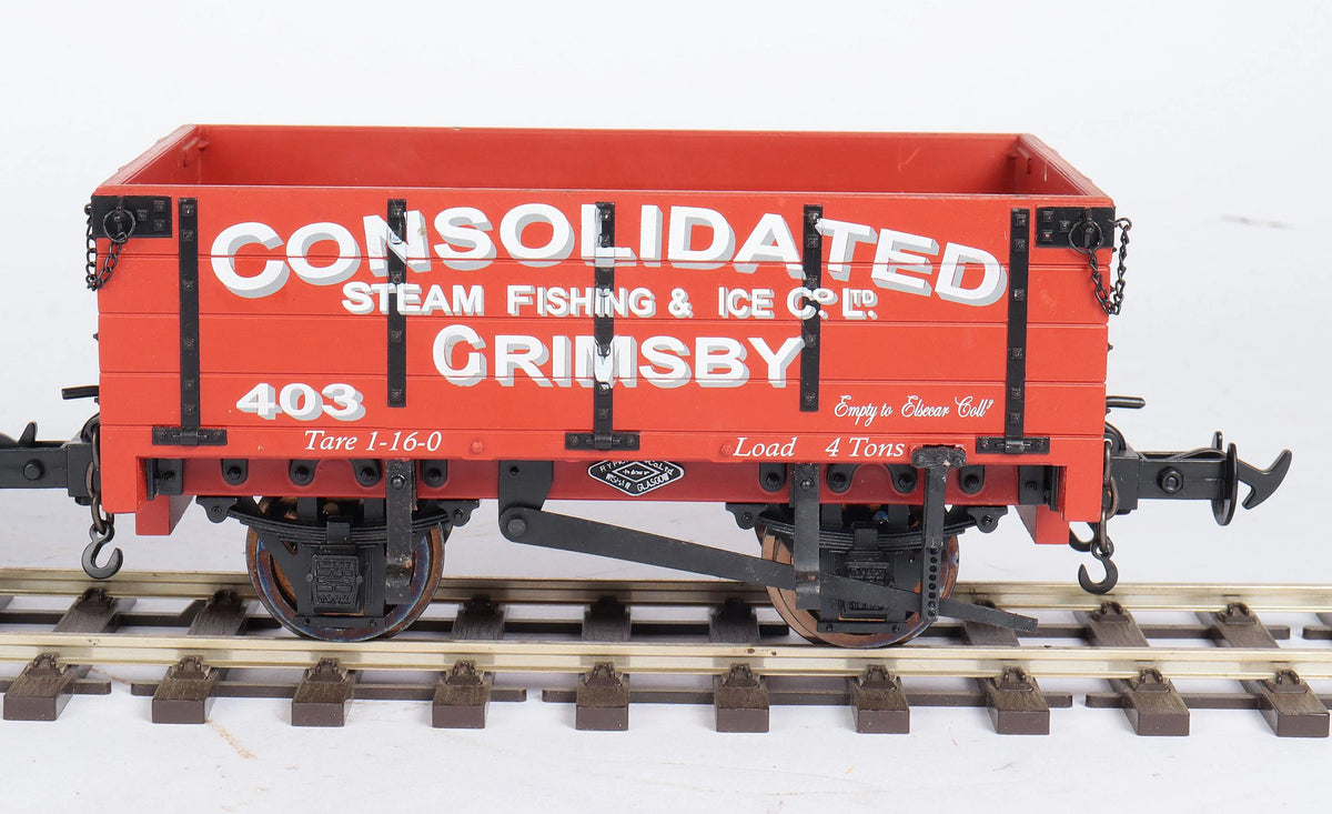 Pair of 45mm narrow gauge open wagons