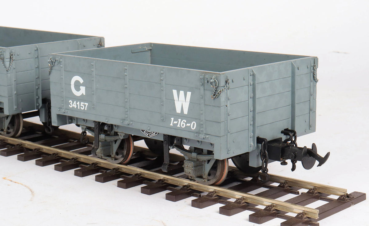 Pair of 45mm gauge Welshpool & Llanfair open wagons