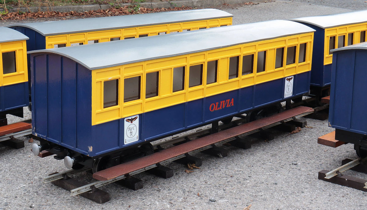 5 inch gauge Ride on Railways panel coach