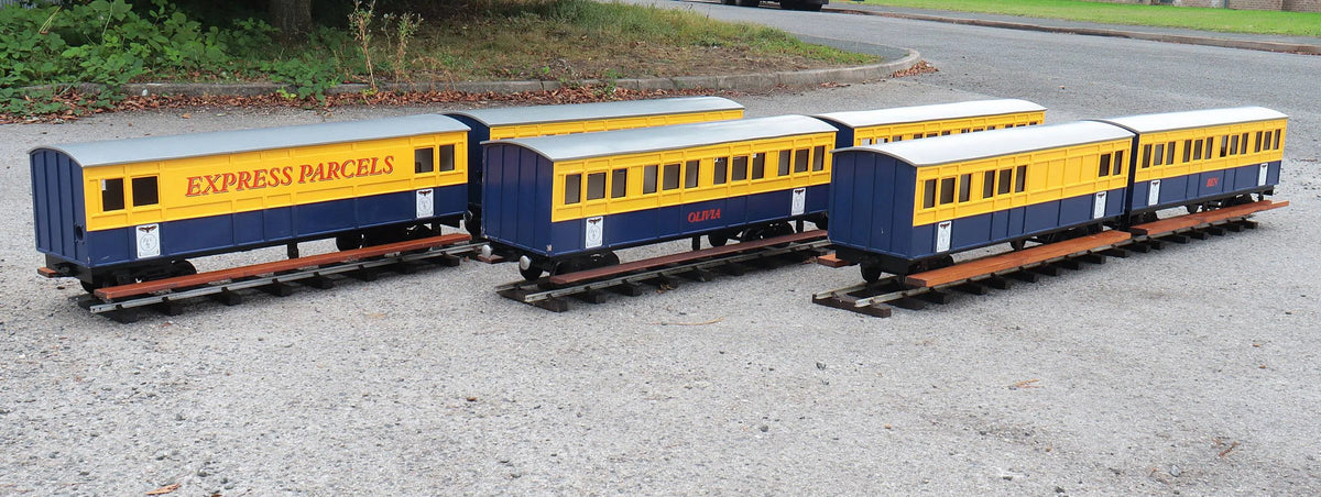 5 inch gauge Ride on Railways panel coach