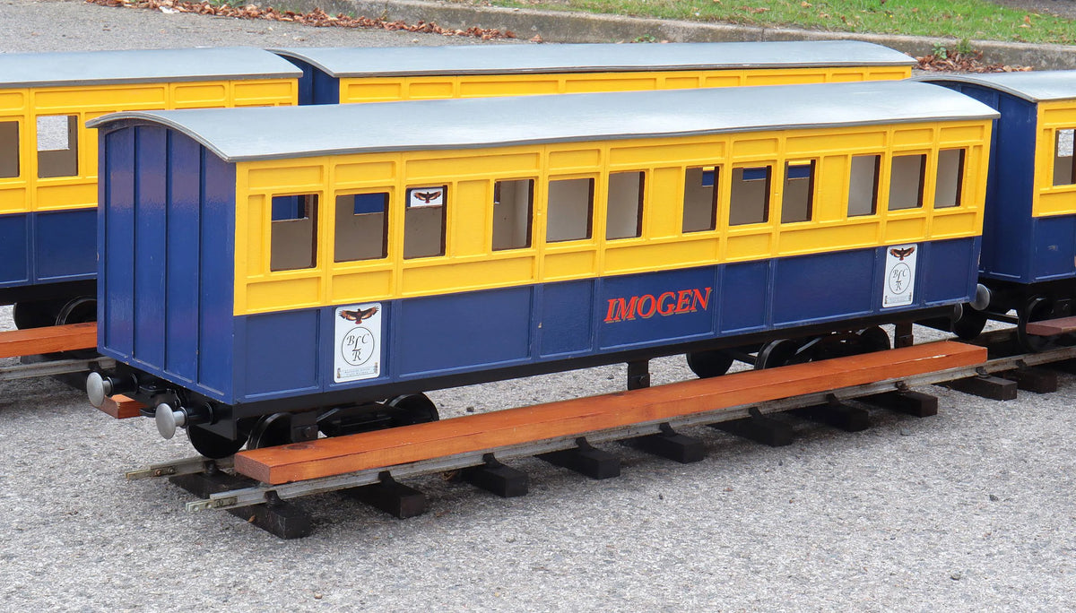 5 inch gauge Ride on Railways panel coach