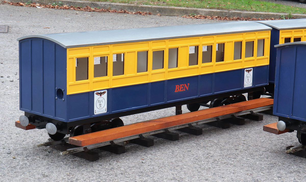 5 inch gauge Ride on Railways panel coach