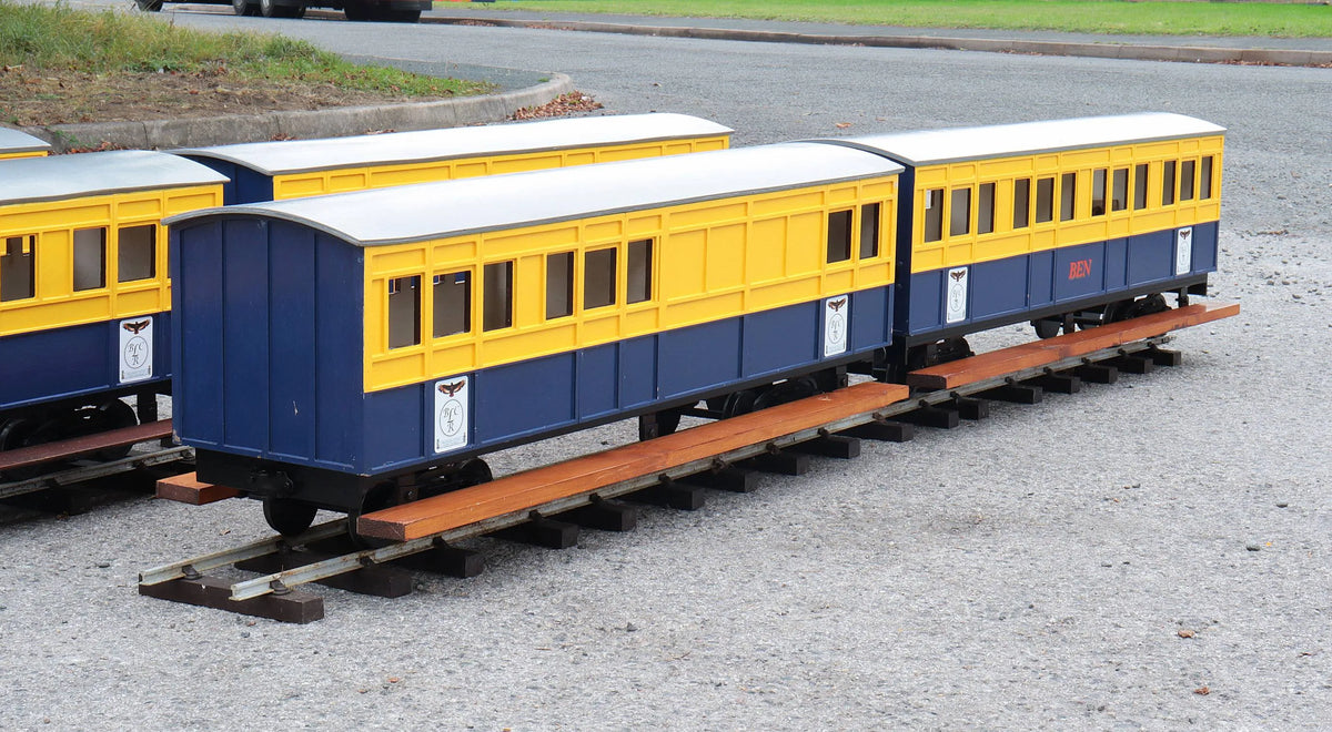 5 inch gauge Ride on Railways panel coach
