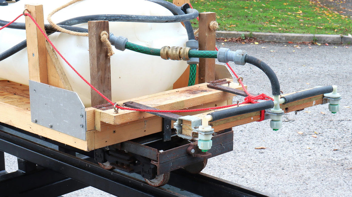 5 inch gauge weed killer wagon