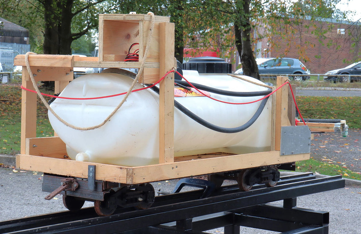 5 inch gauge weed killer wagon