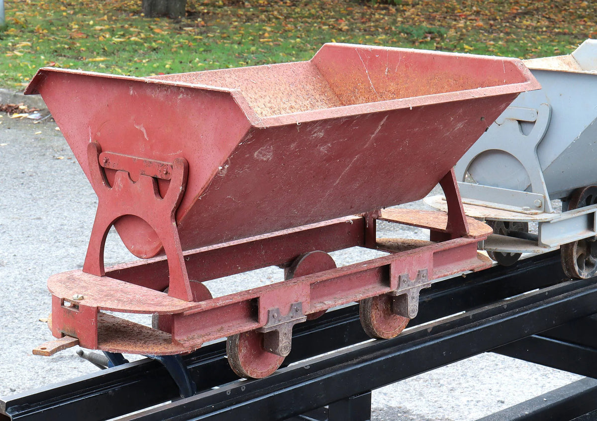 Three tipper wagons