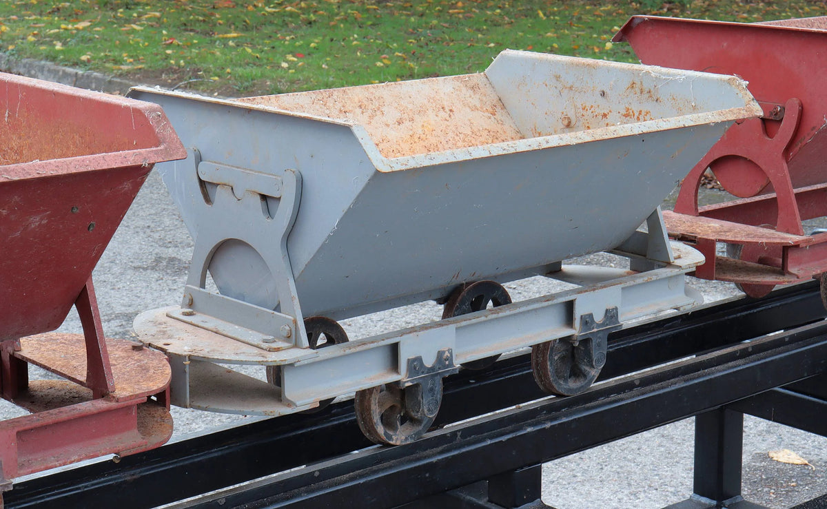Three tipper wagons