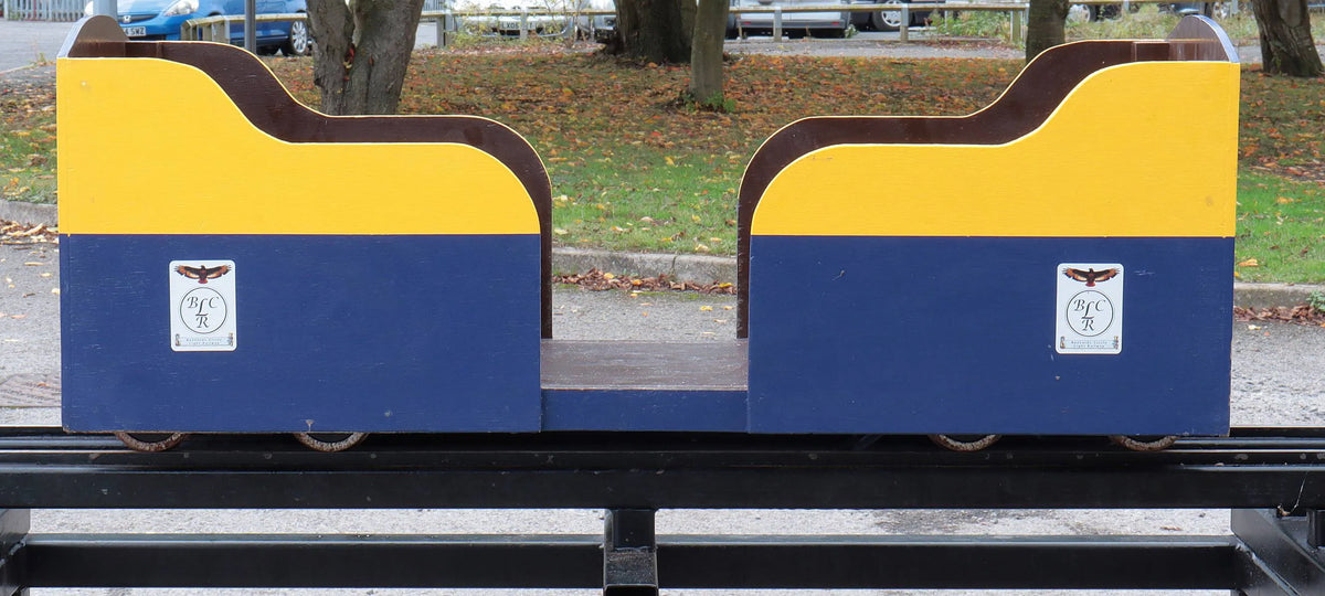 5 inch gauge Ride on Railways bogie carriage