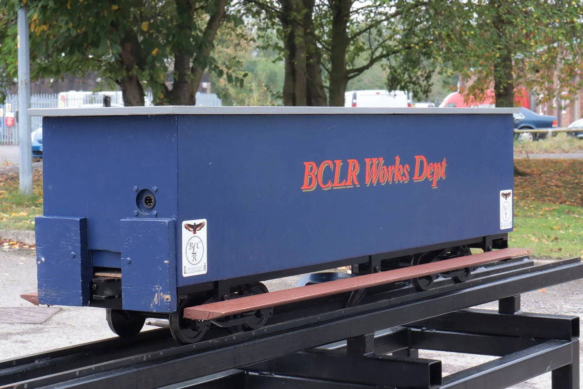 5 inch gauge bogie passenger truck