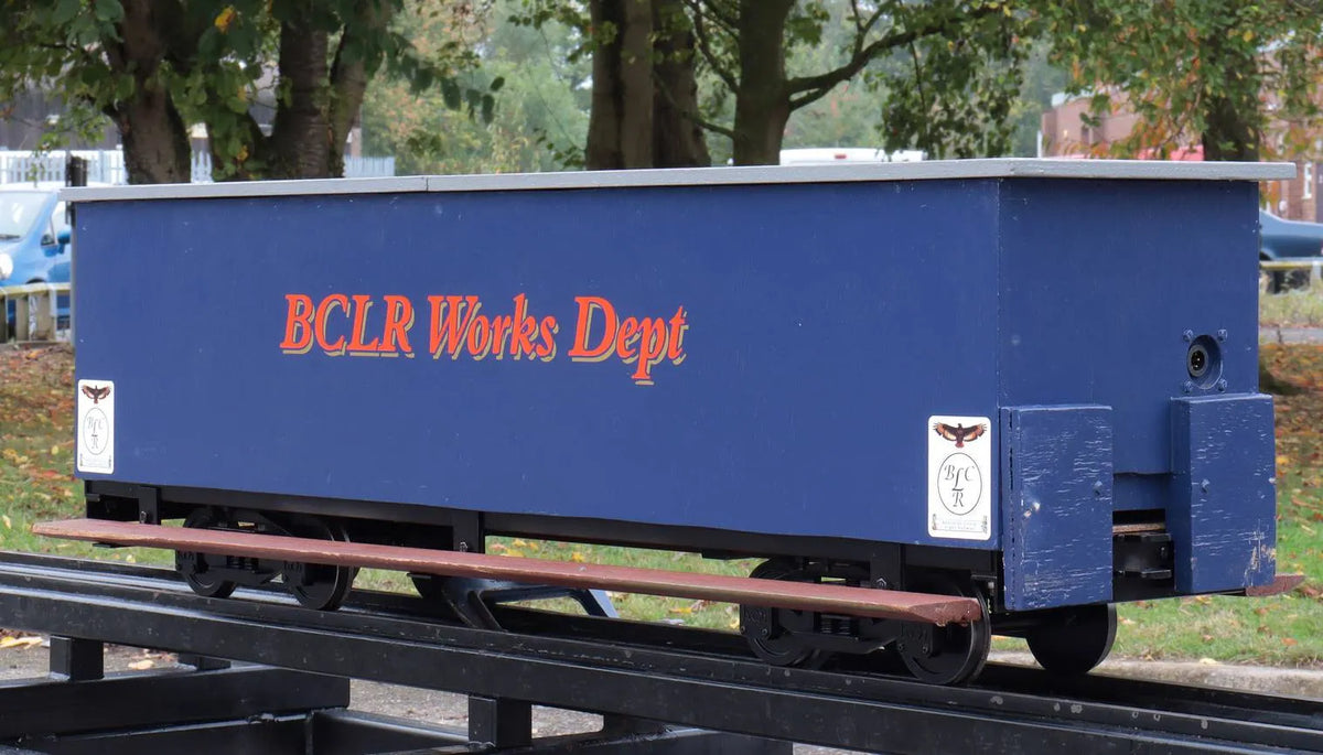 5 inch gauge bogie passenger truck