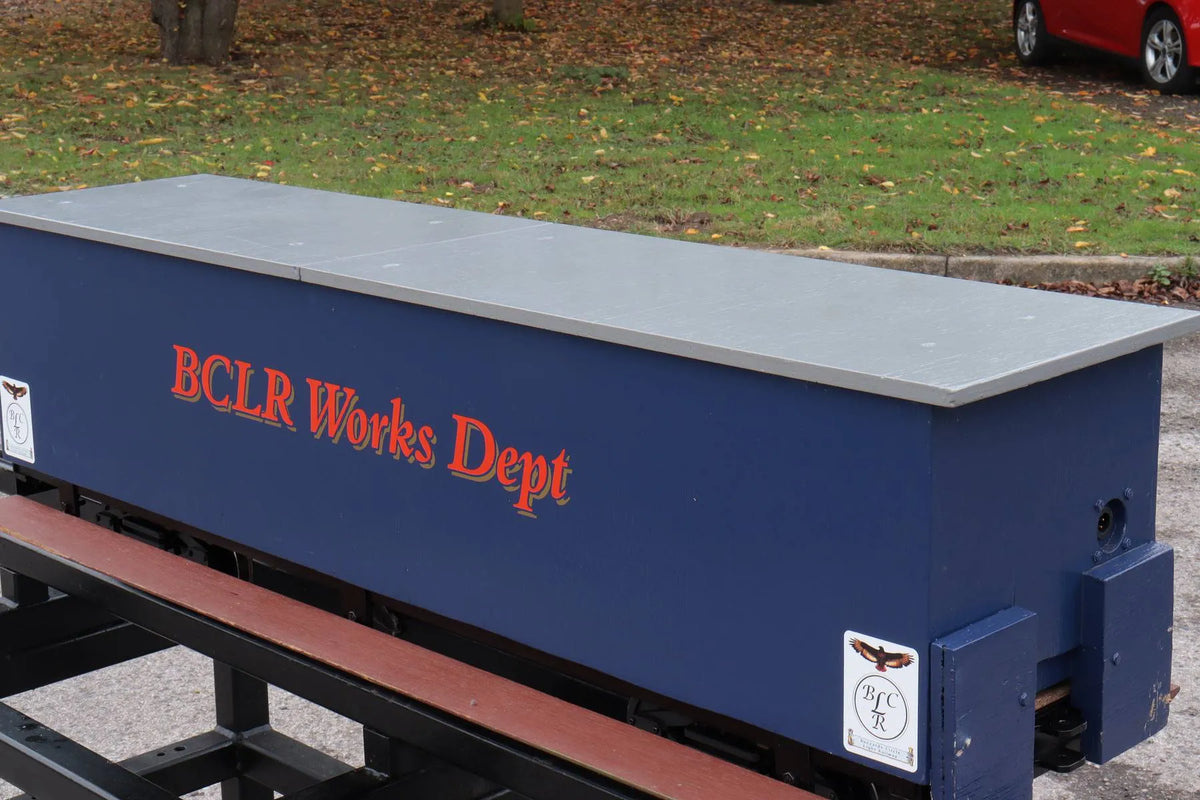 5 inch gauge bogie passenger truck
