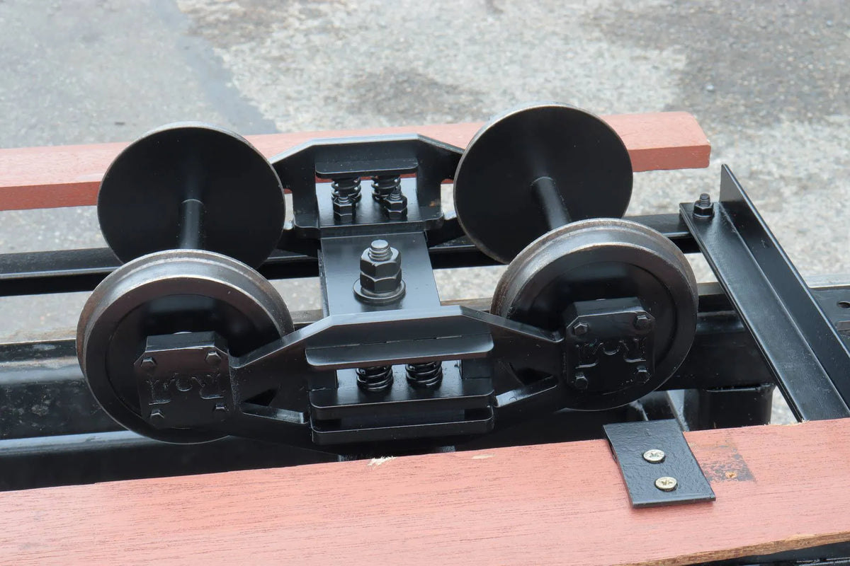 5 inch gauge bogie passenger truck