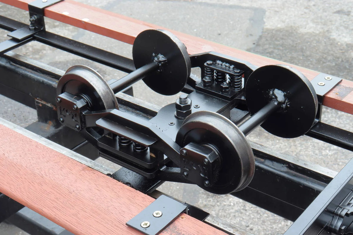 5 inch gauge bogie passenger truck