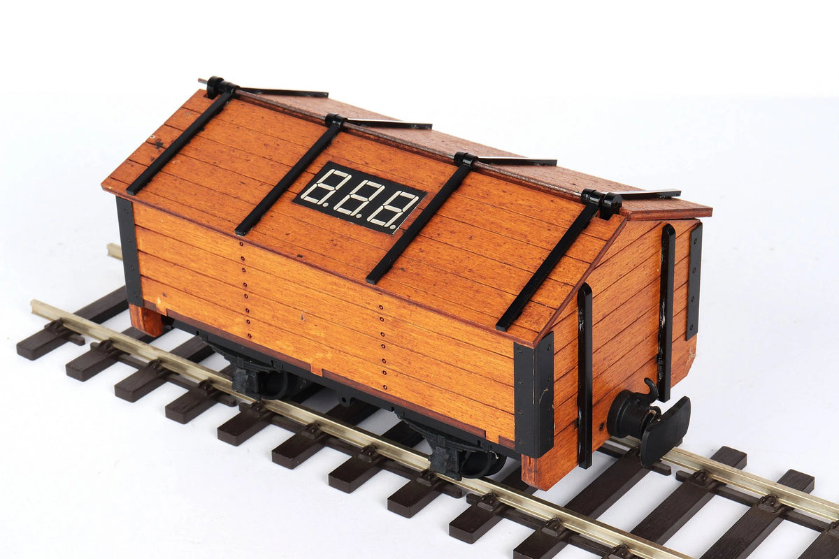 Gauge 1 wagon with speedometer