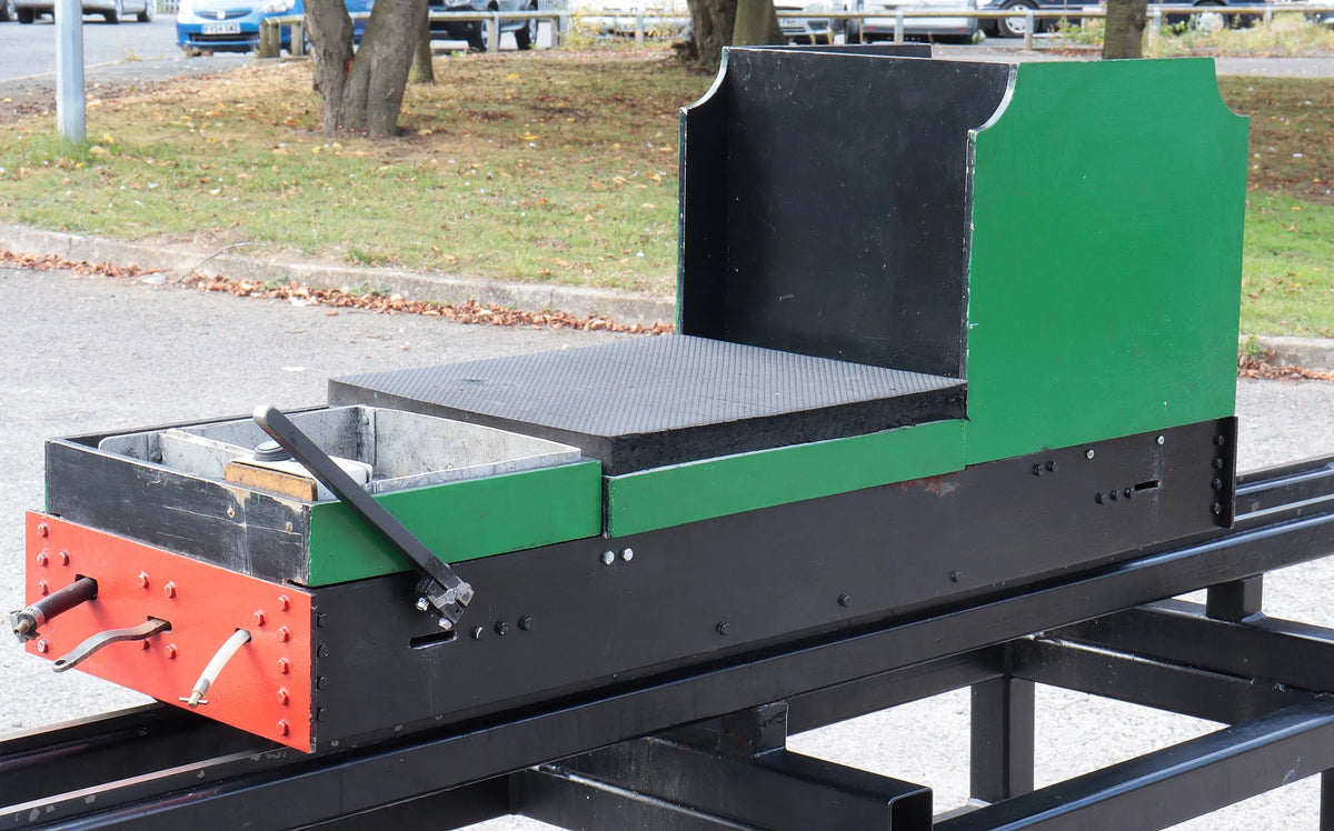5 inch gauge bogie driving truck with electric boiler feed pump