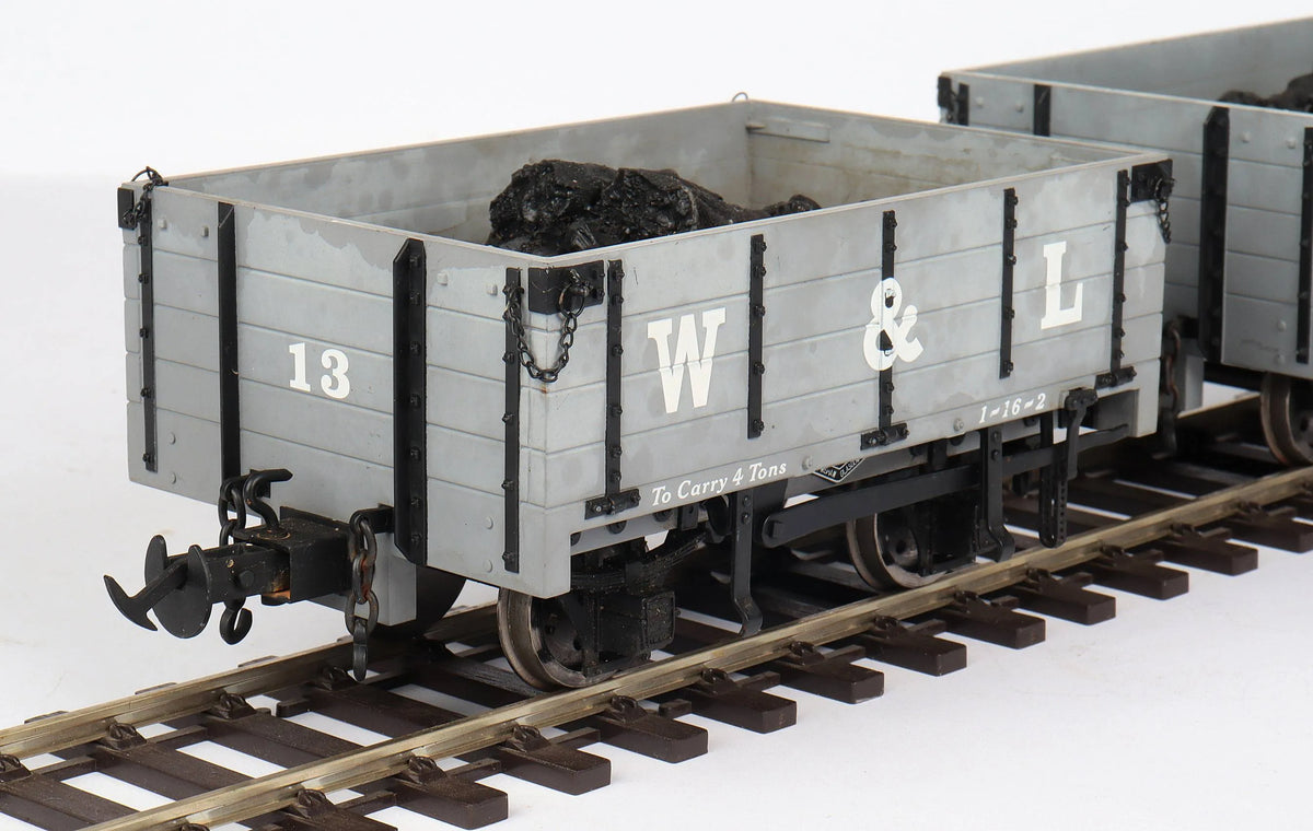 Pair of Accucraft Welshpool & Llanfair open wagons