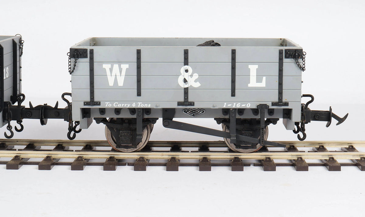 Pair of Accucraft Welshpool & Llanfair open wagons