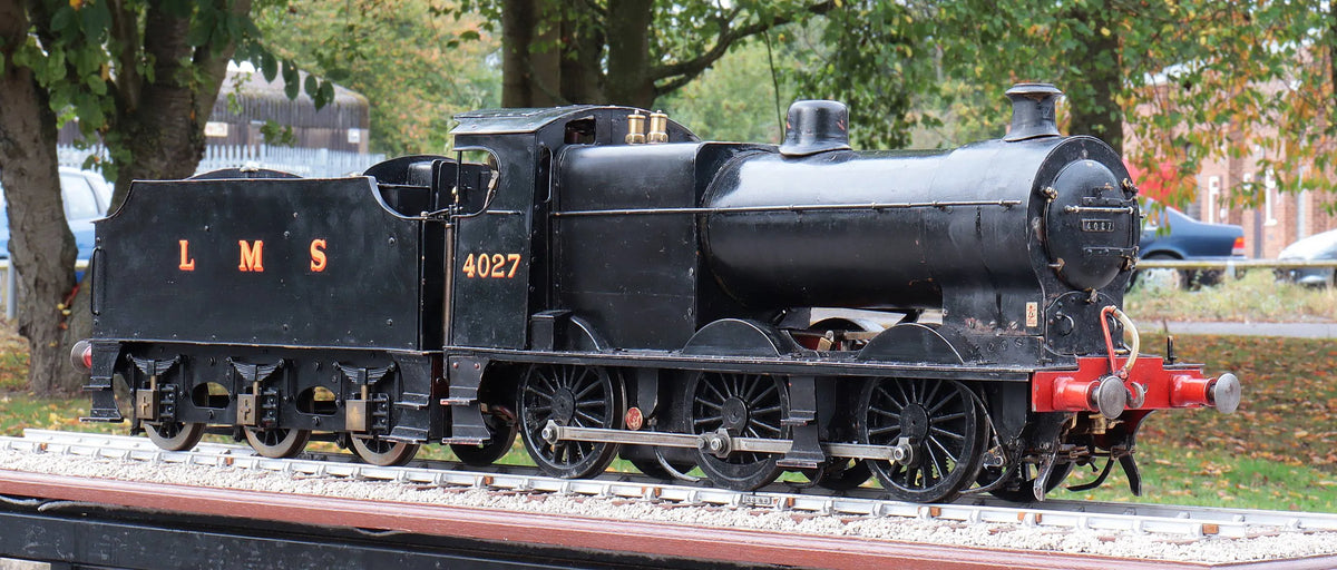 3 1/2 inch gauge Derby 4F 0-6-0