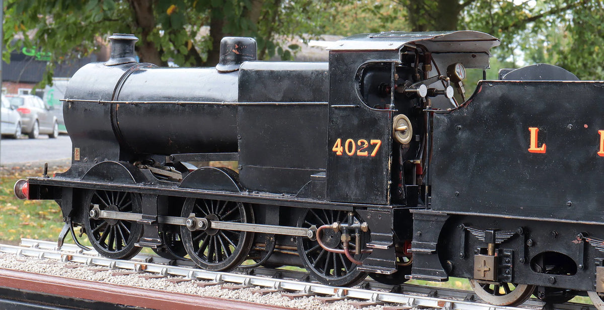 3 1/2 inch gauge Derby 4F 0-6-0