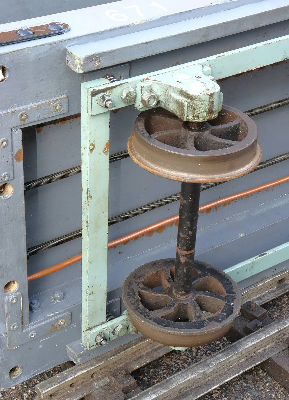 7 1/4 inch narrow gauge slate wagon