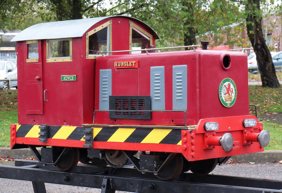 7 1/4 inch 0-4-0 battery electric shunter