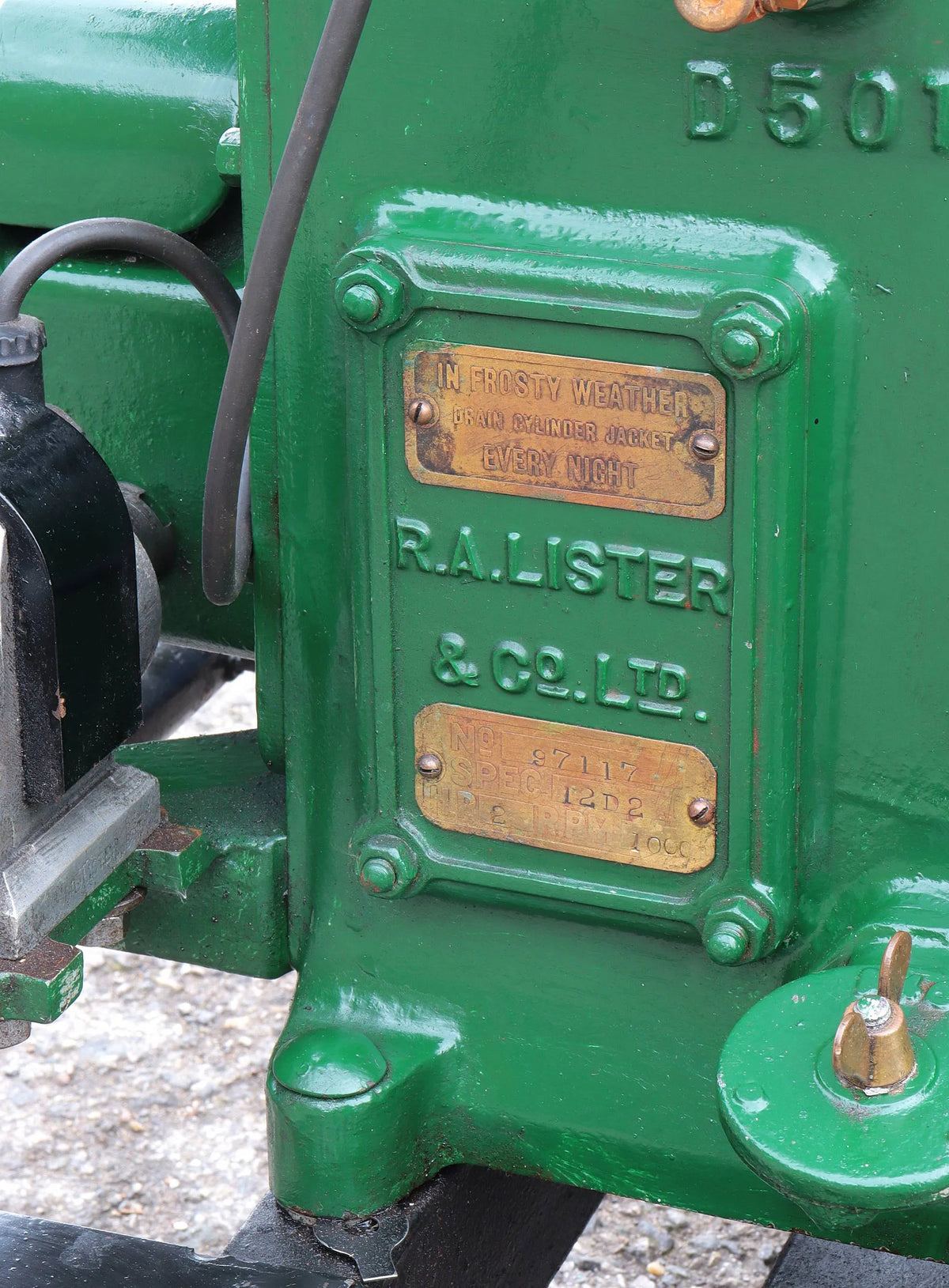 Lister D with Dunham pump