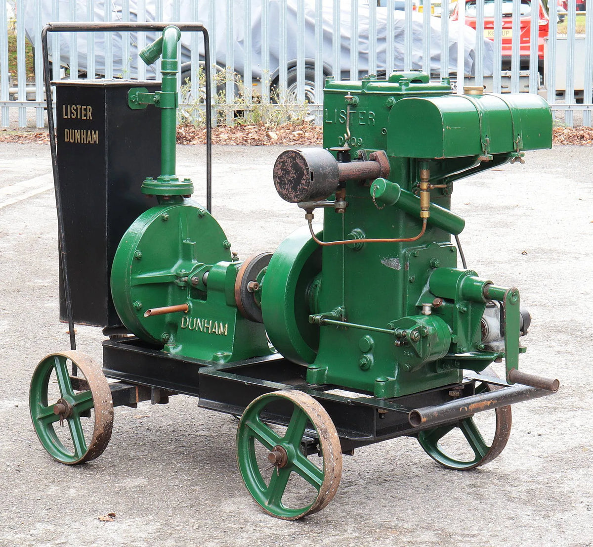 Lister D with Dunham pump