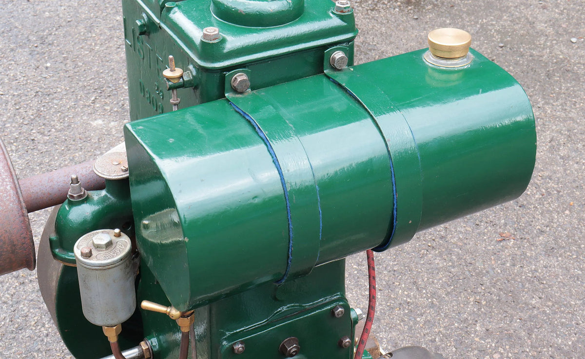 Lister D with marine flywheel