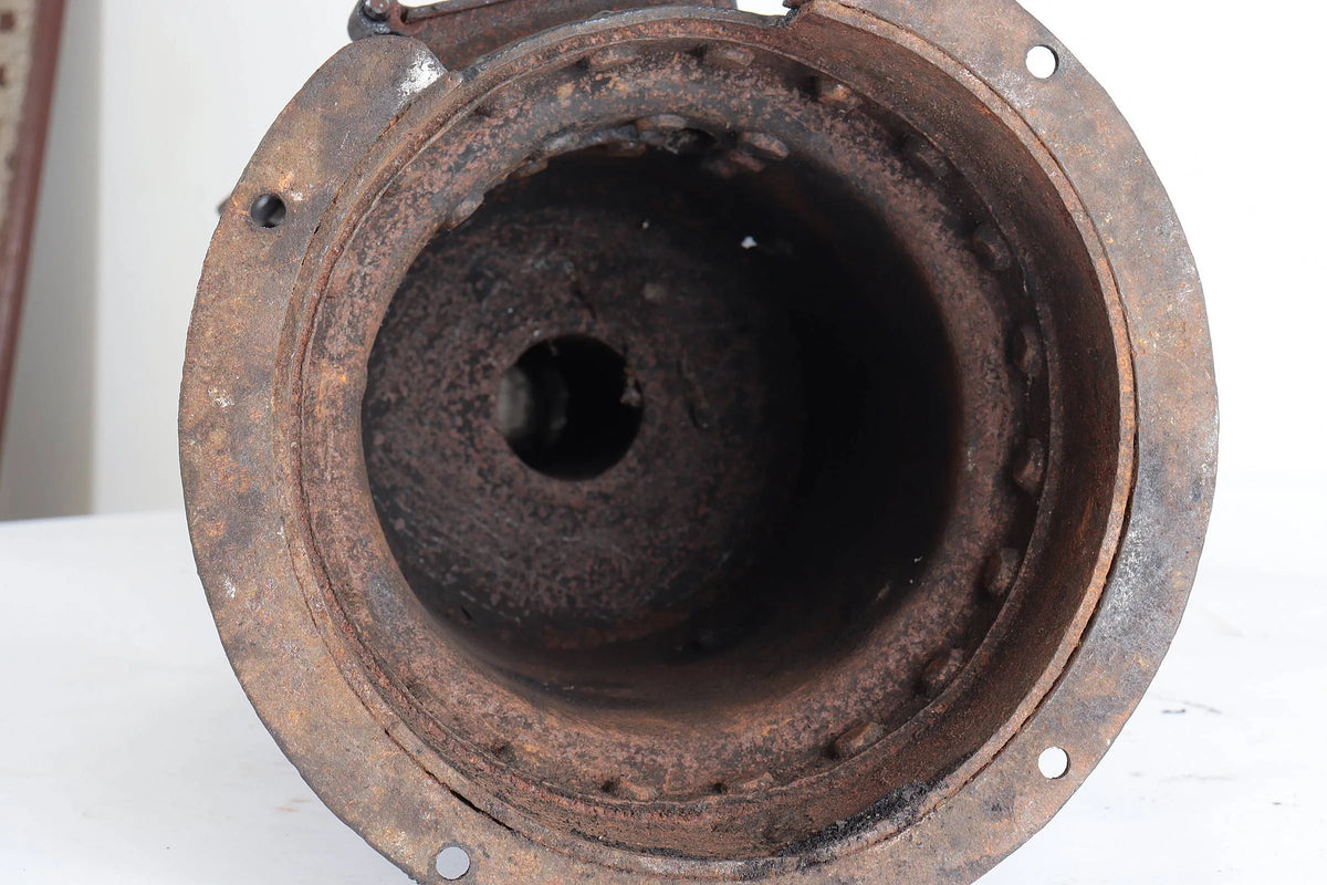 Vertical steel boiler