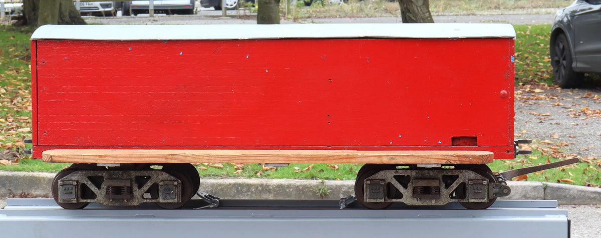 5 inch gauge braked bogie driving truck